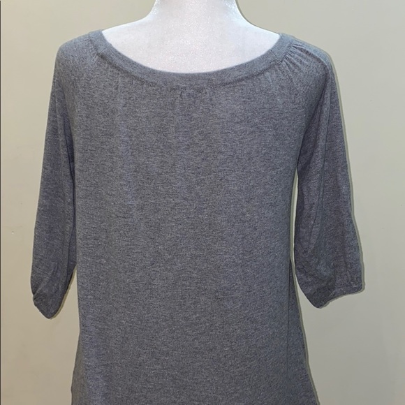 New Gap knit long pullover 3/4 sleeve loose top - Picture 8 of 9